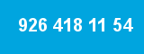 926 418 11 54